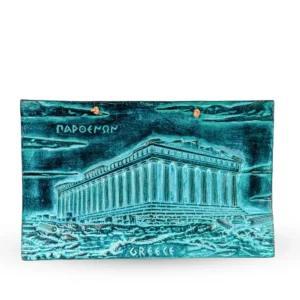 Handmade Ceramic Wall Plaque – Parthenon