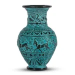 Handmade Cretan Vase with Minoan Relief Motifs